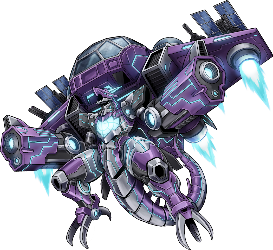 Armadramon, original Digimon artwork by Aderek