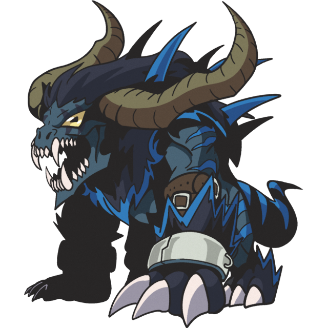 Behemothmon, original Digimon artwork by Aderek