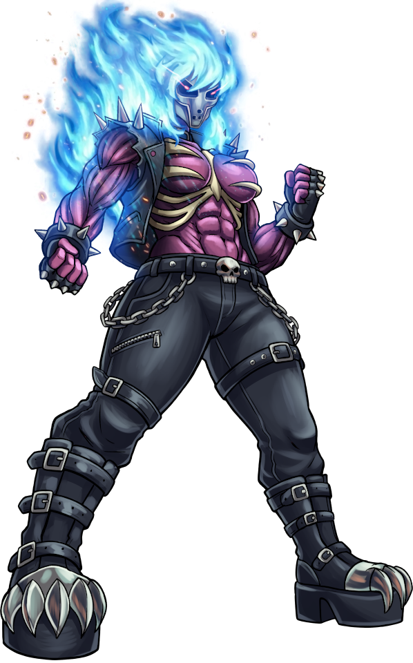 DeathMeramon (X - Habanera), original Digimon artwork by Aderek