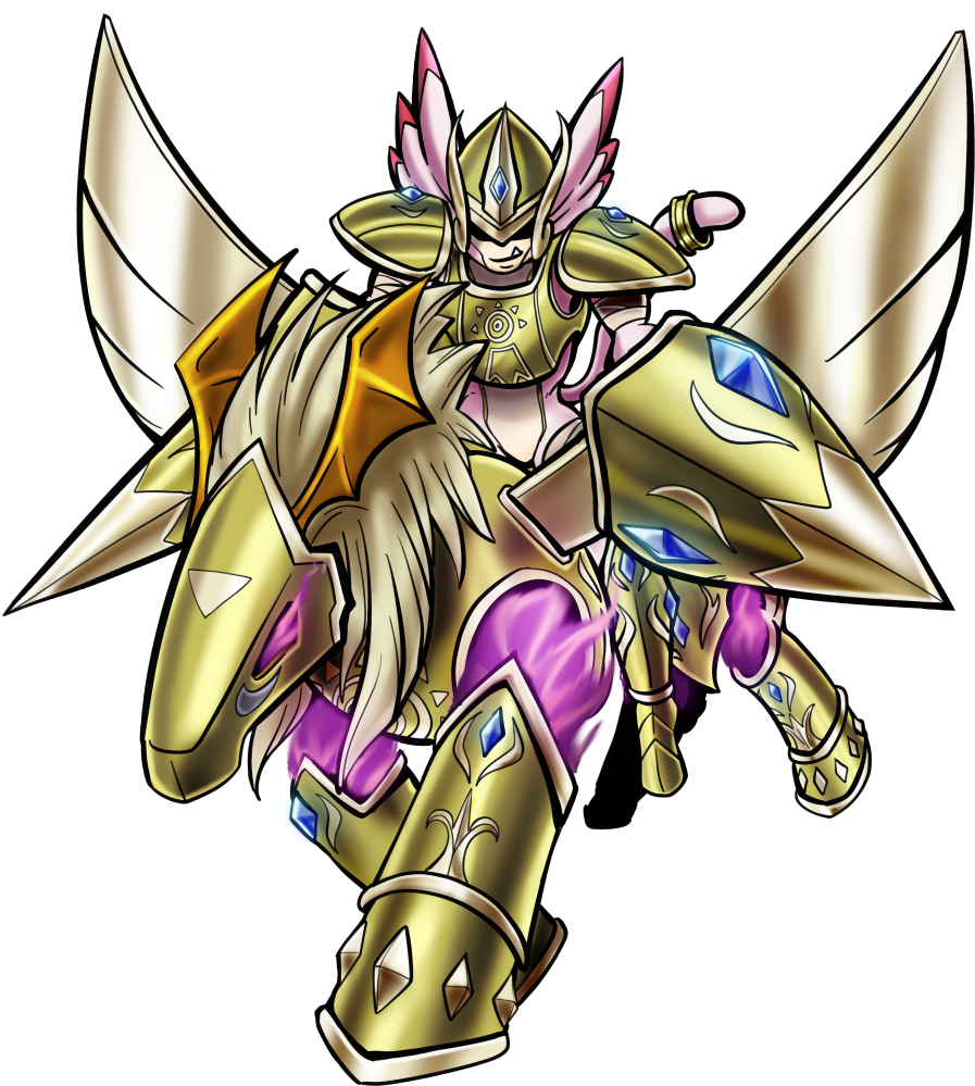 Fiercermon, original Digimon artwork by Aderek