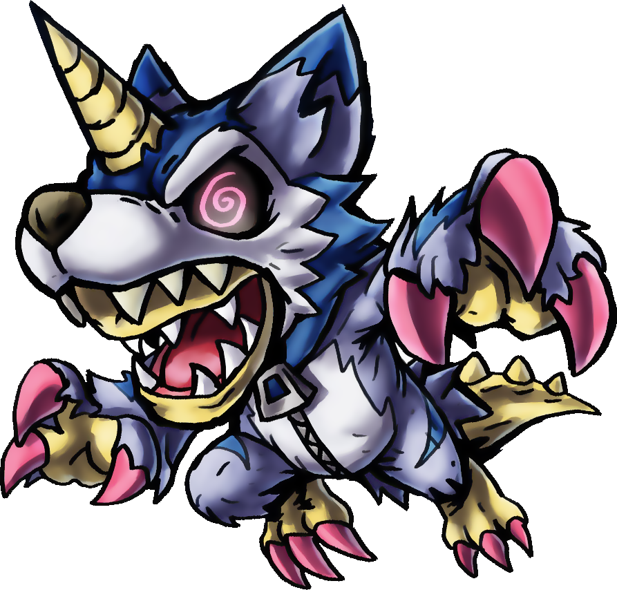 Gabumon (Alternative Version), original Digimon artwork by Aderek