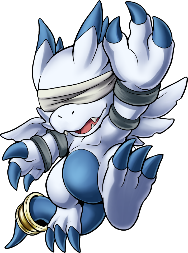 Gargmon, original Digimon artwork by Aderek