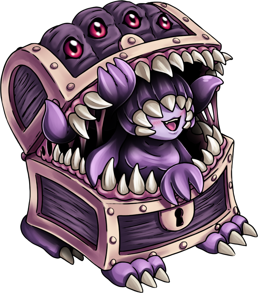 Geminimon, original Digimon artwork by Aderek