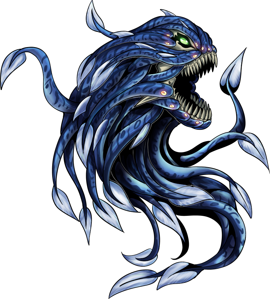 Hafgufamon, original Digimon artwork by Aderek