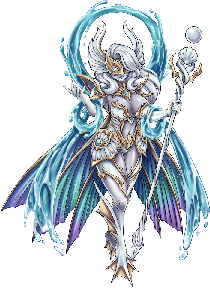 Haurvamon, original Digimon artwork by Aderek
