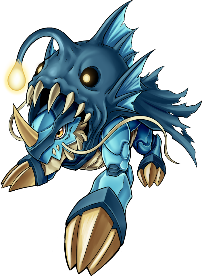 Hexmon, original Digimon artwork by Aderek