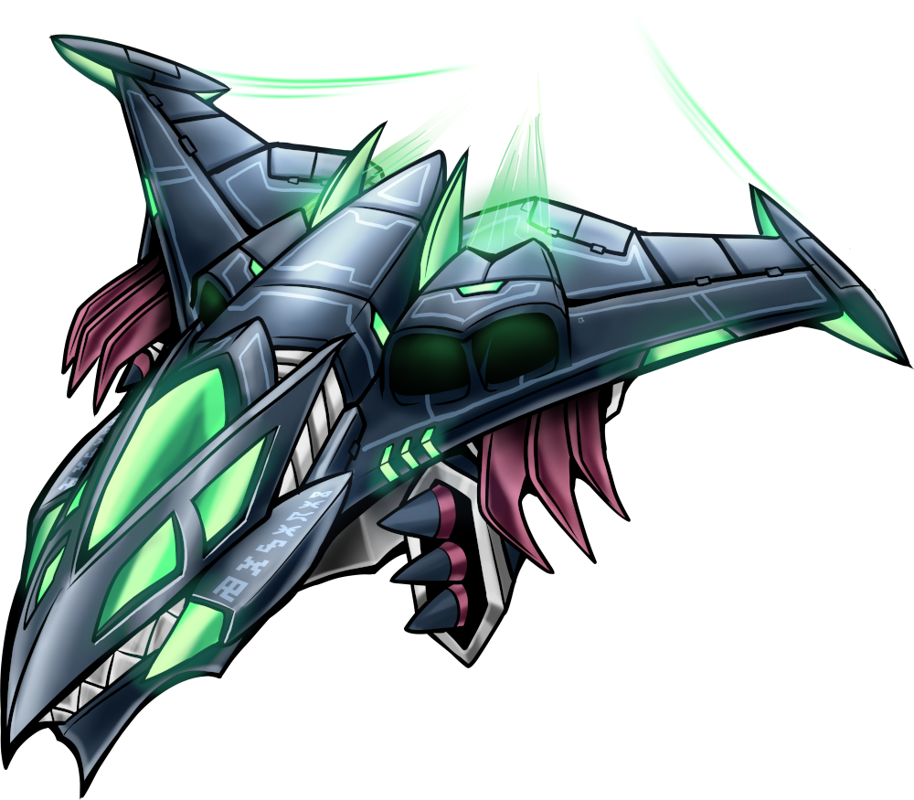 JetStukamon, original Digimon artwork by Aderek