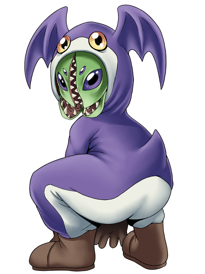 Kishumon, original Digimon artwork by Aderek