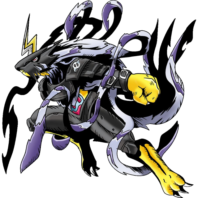KitaKitsunemon, original Digimon artwork by Aderek