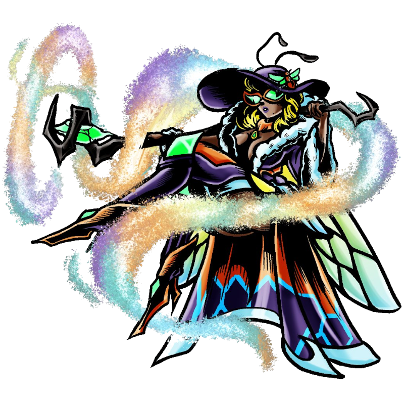 Kleidoremon, original Digimon artwork by Aderek