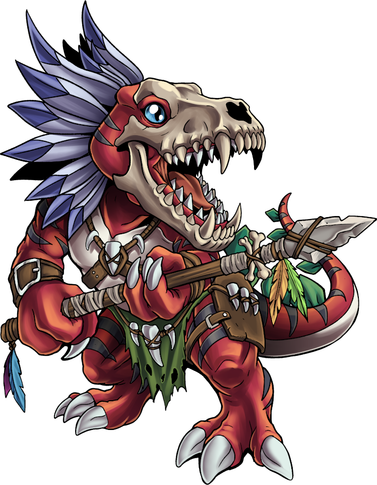 KoboTyrannomon, original Digimon artwork by Aderek
