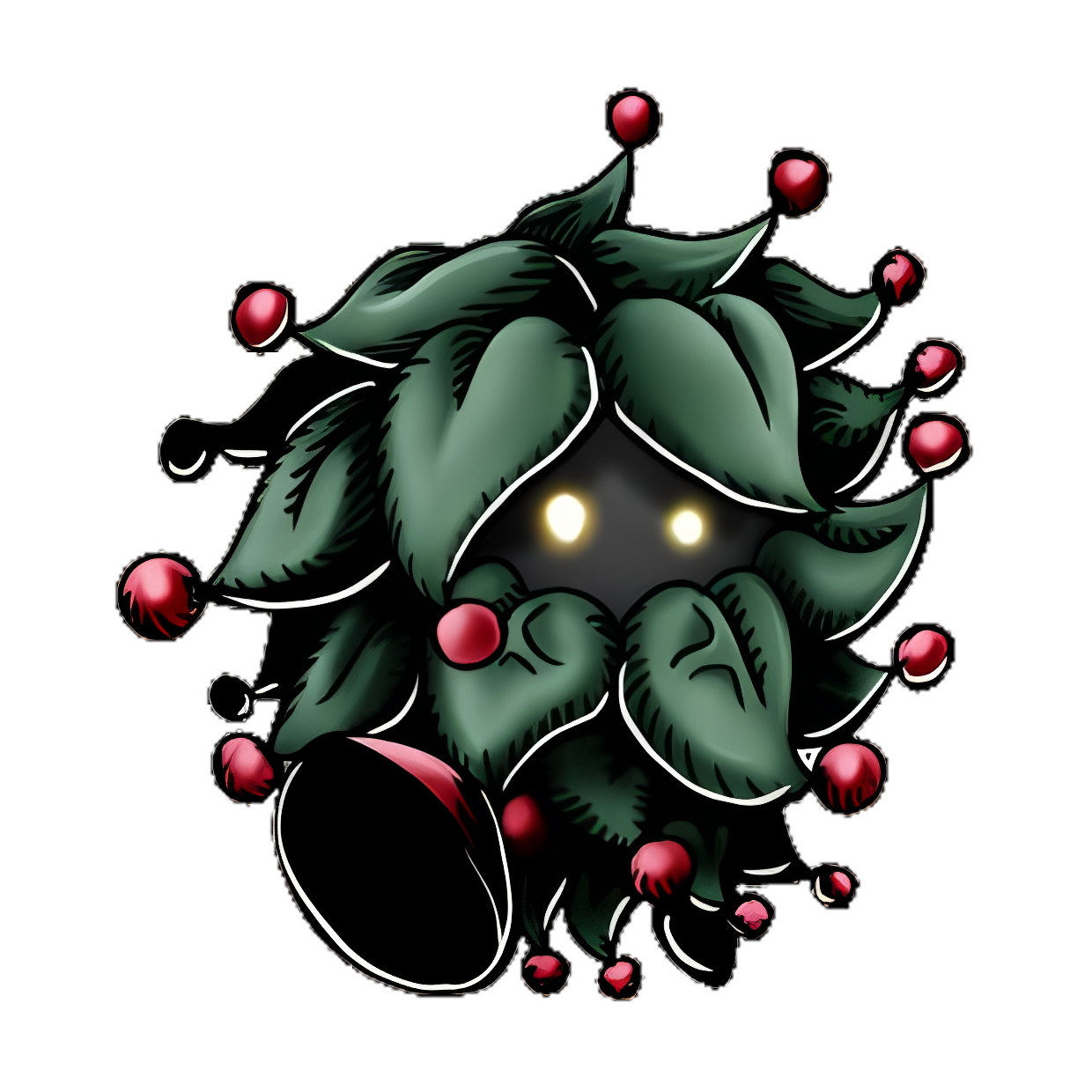 Lauschamon, original Digimon artwork by Aderek