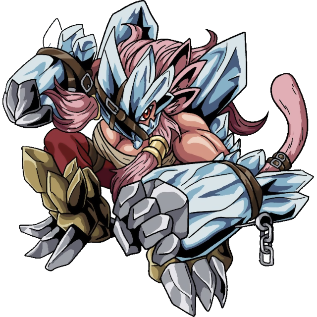 Liuermon (Gogmamon), original Digimon artwork by Aderek