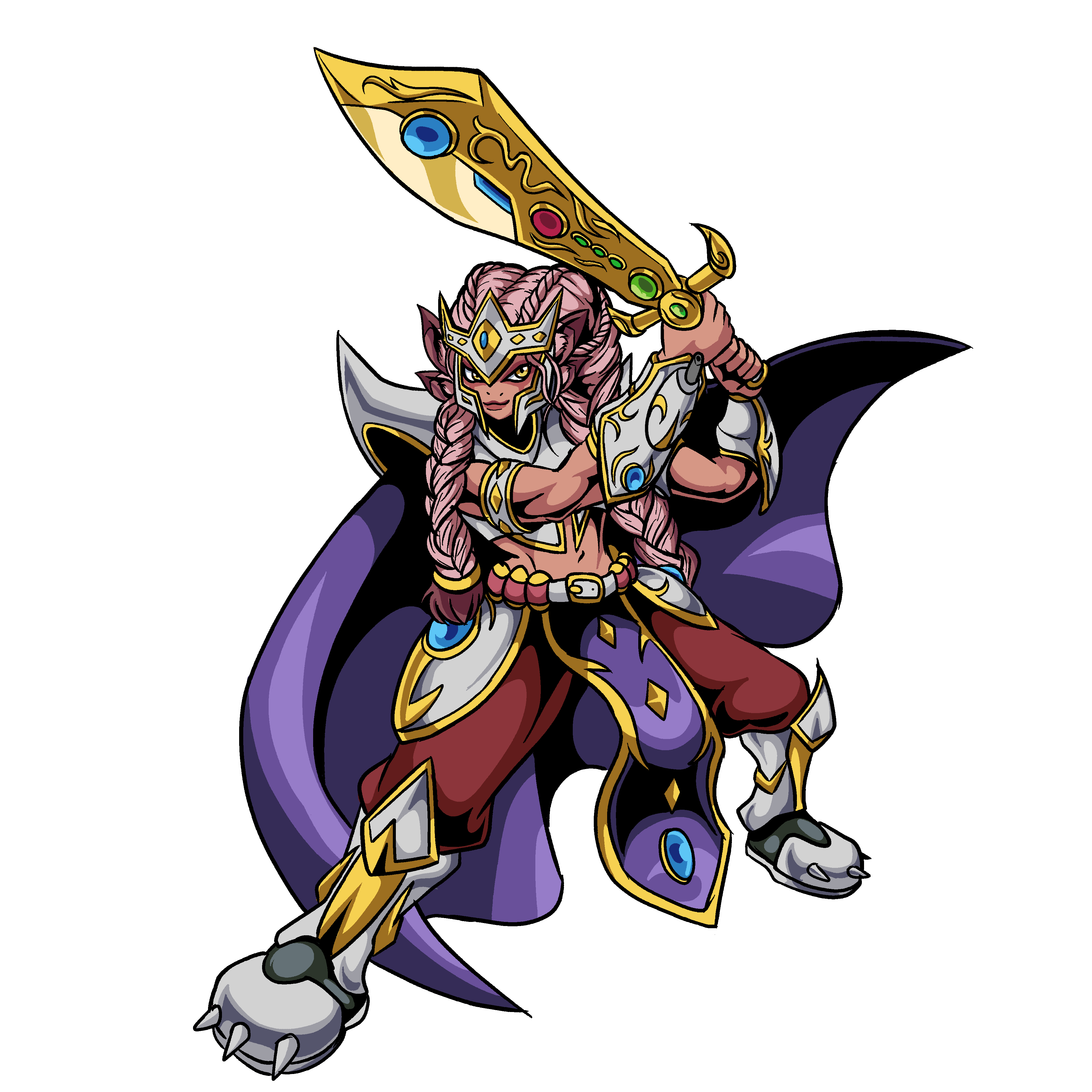 Liuermon (Mistymon), original Digimon artwork by Aderek