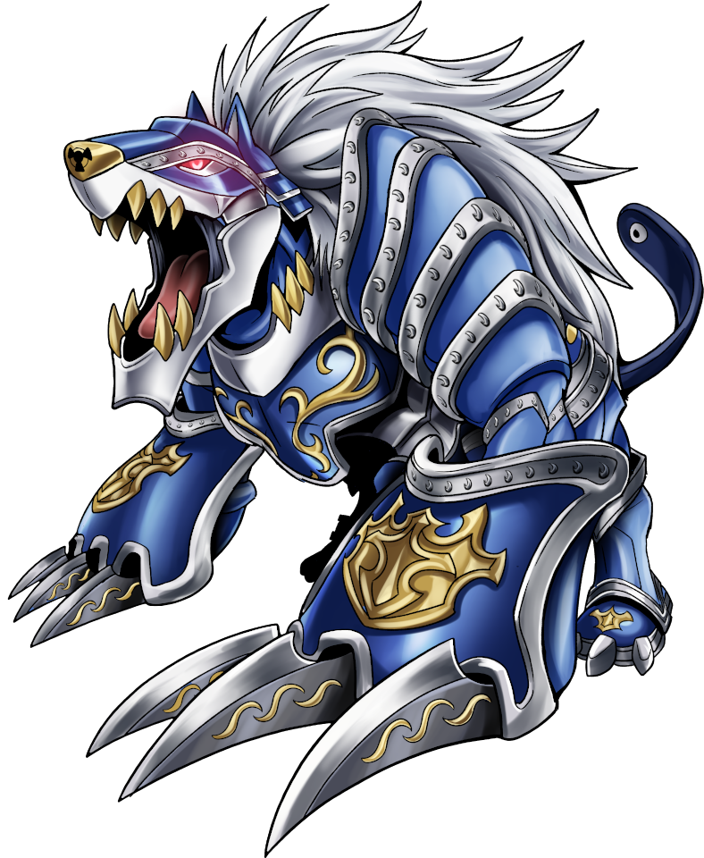 MirageGaogamon: Beast Mode, original Digimon artwork by Aderek