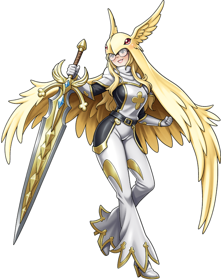Mothermon Soleil, original Digimon artwork by Aderek