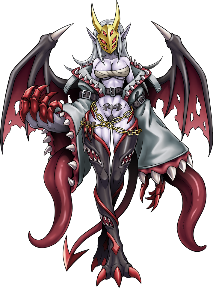 Neo LadyDevimon, original Digimon artwork by ADEREK