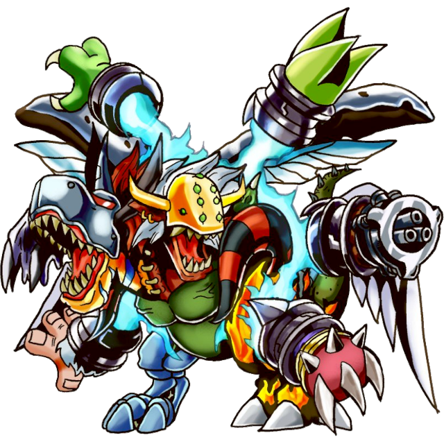 NeoChimairamon, original Digimon artwork by Aderek