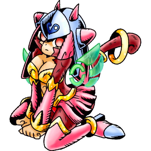 Nezhoumon, original Digimon artwork by Aderek