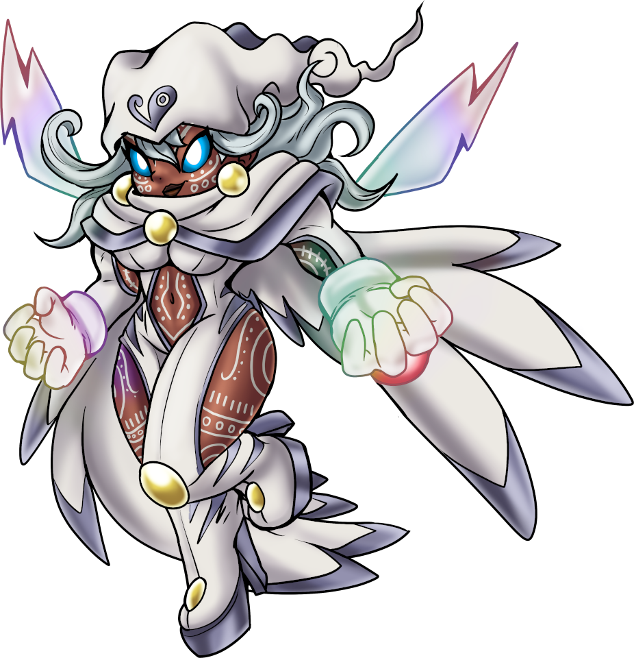 Ngurumon, original Digimon artwork by Aderek