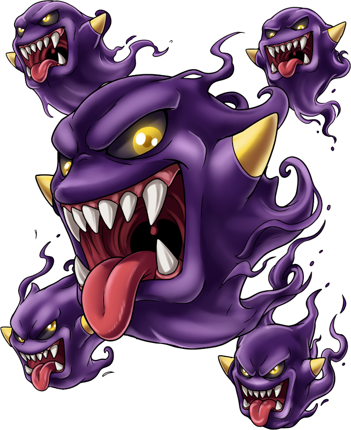 Obakemon, original Digimon artwork by Aderek