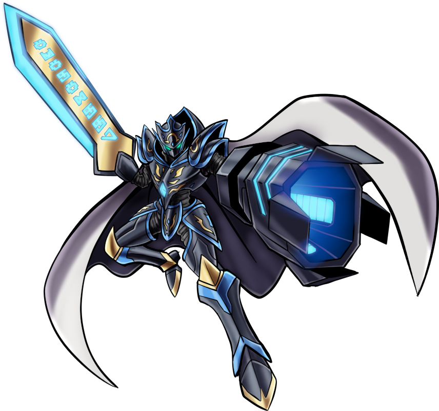 Omegamon (Dumont Server), original Digimon artwork by Aderek
