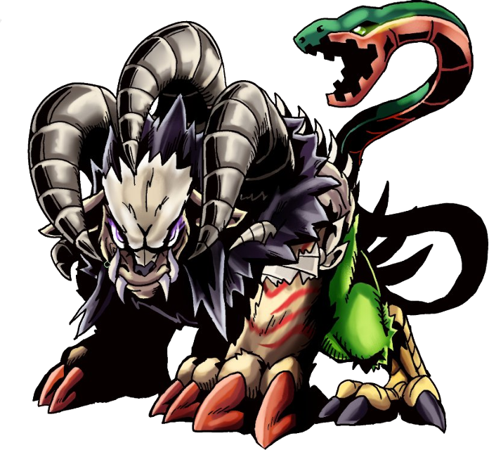 Othrysmon, original Digimon artwork by Aderek