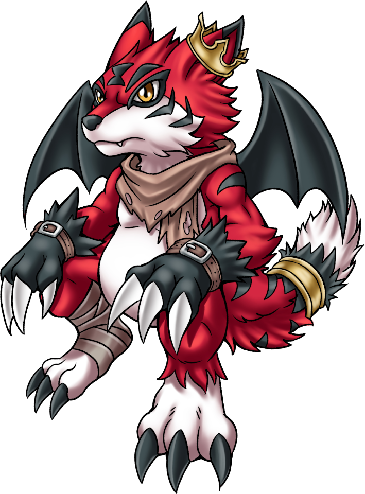 Regamon, original Digimon artwork by Aderek