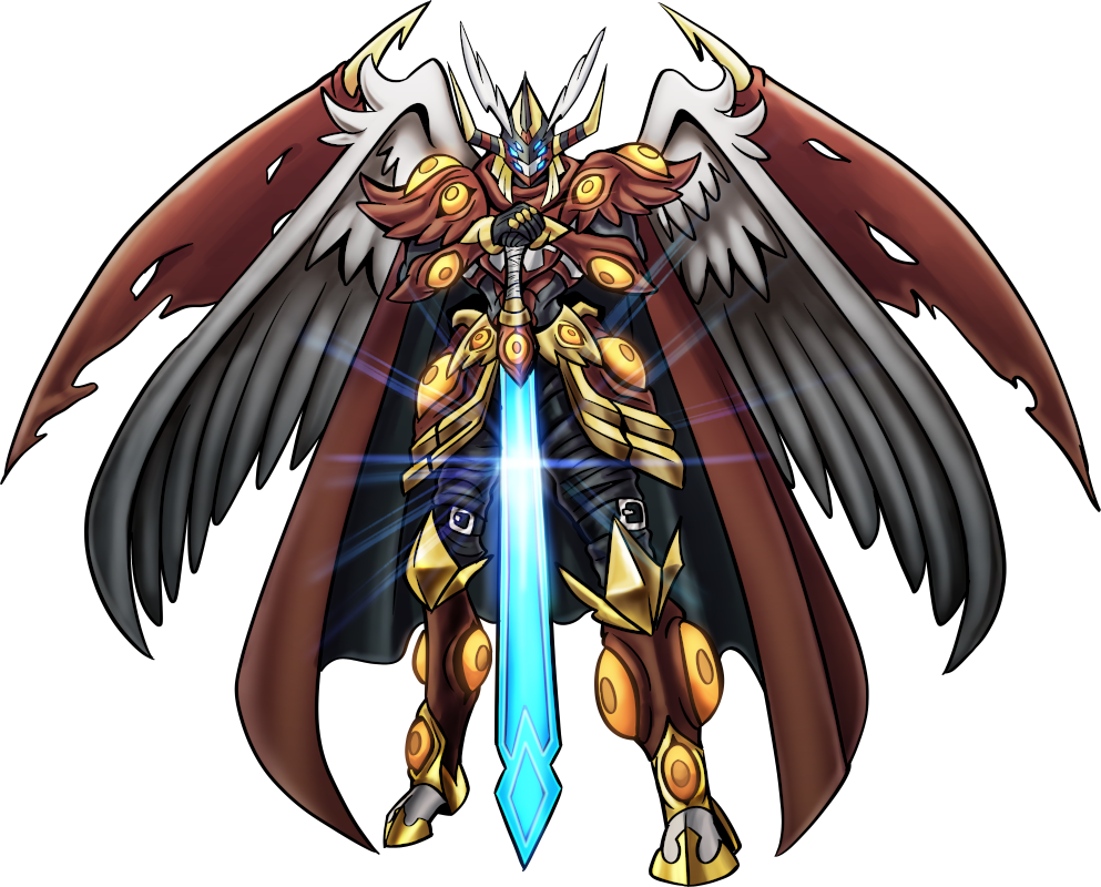 Samaelmon, original Digimon artwork by Aderek