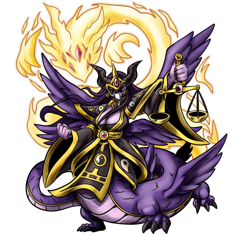 Simimon, original Digimon artwork by Aderek