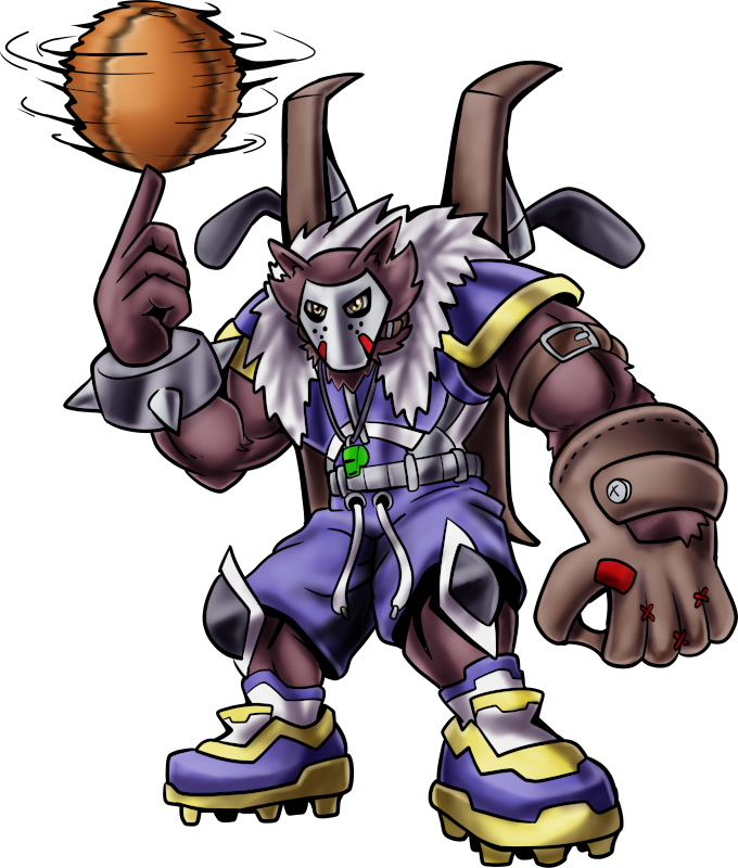 SlamGryzzmon, original Digimon artwork by Aderek