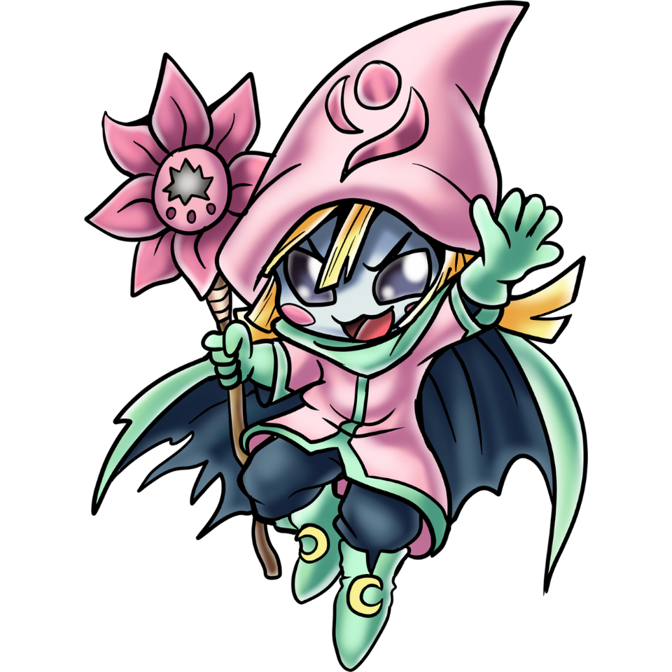 Spritemon, original Digimon artwork by Aderek