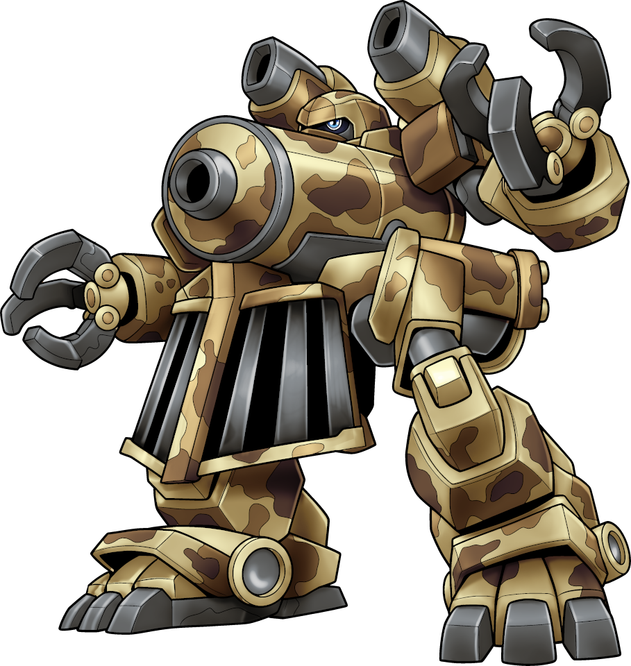 Talosmon, original Digimon artwork by Aderek