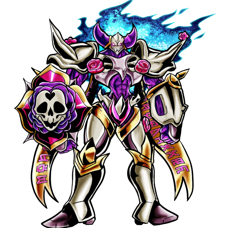 Thanatomon, original Digimon artwork by Aderek