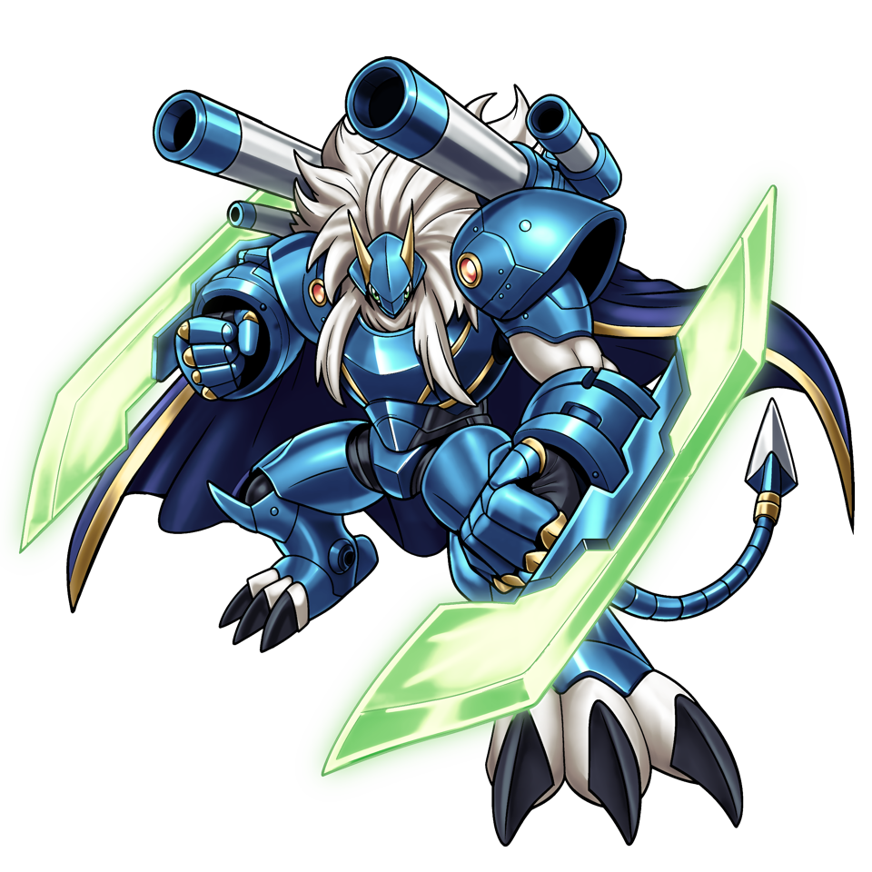 Tristamon, original Digimon artwork by Aderek