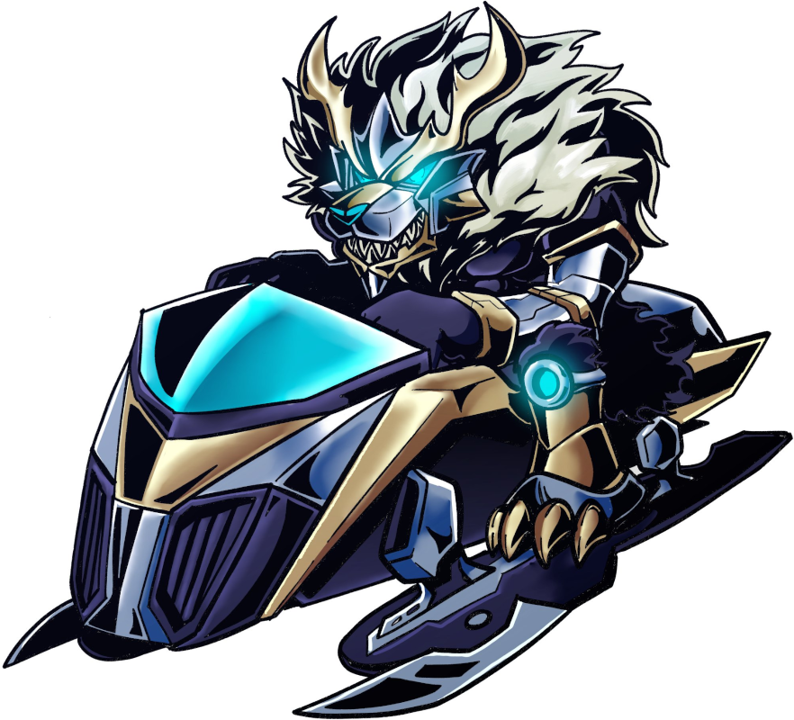 Wuldormon, original Digimon artwork by Aderek