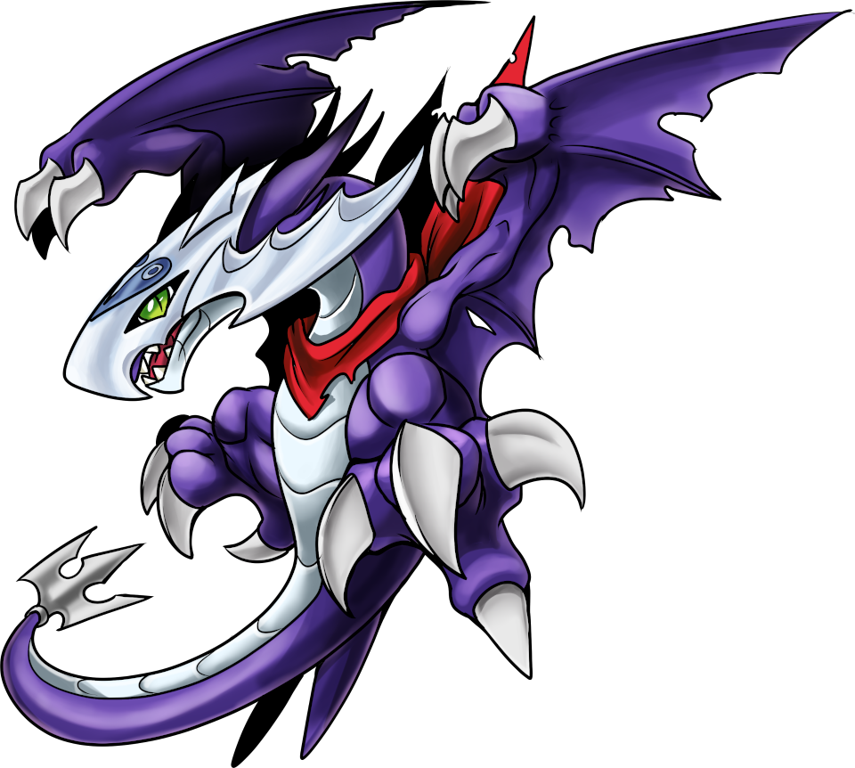 Wyvernmon, original Digimon artwork by Aderek
